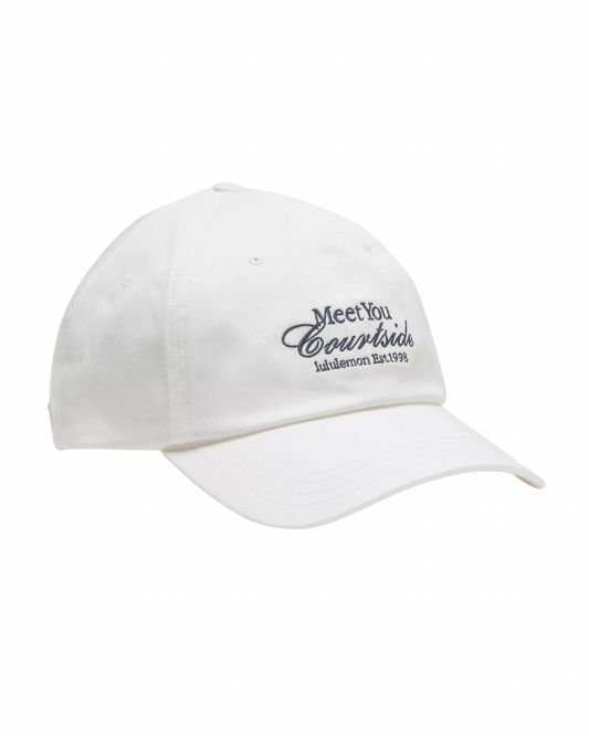 GORRA LULULEMON CLASSIC COURTSIDE BLANCA