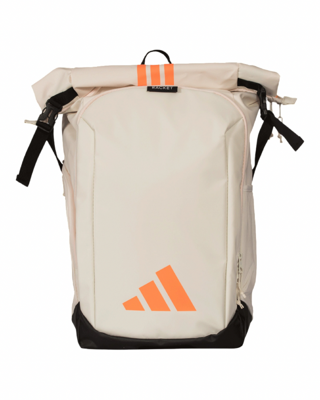 Mochila Adidas Multigame Off White / Orange 2026