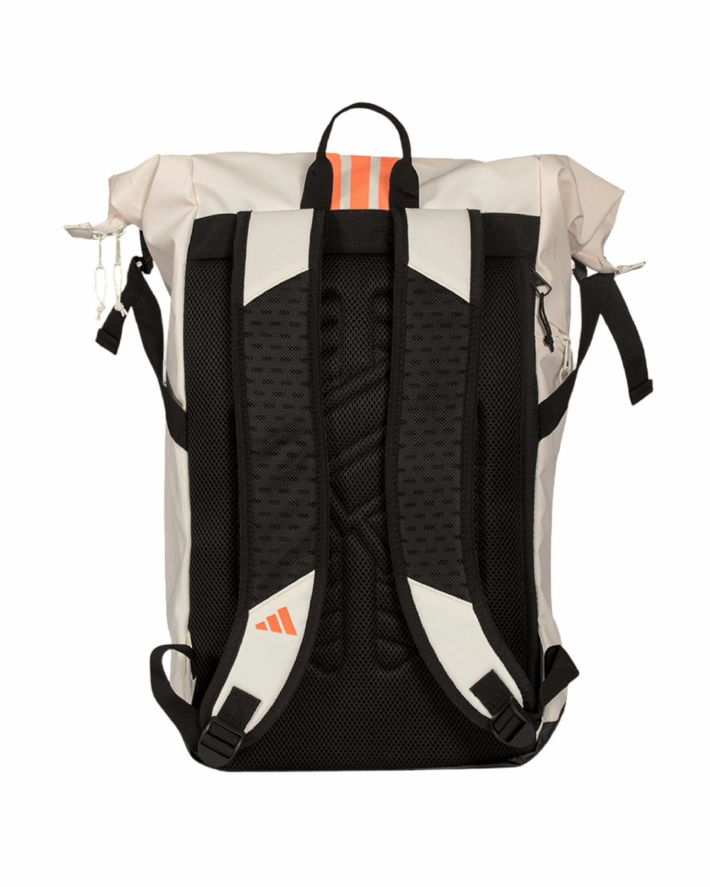 Mochila Adidas Multigame Off White / Orange 2026
