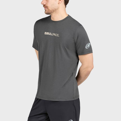 Camiseta Bullpadel Coledil Negro Vigore