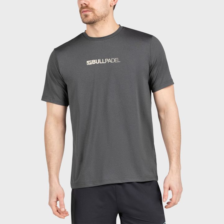 Camiseta Bullpadel Coledil Negro Vigore