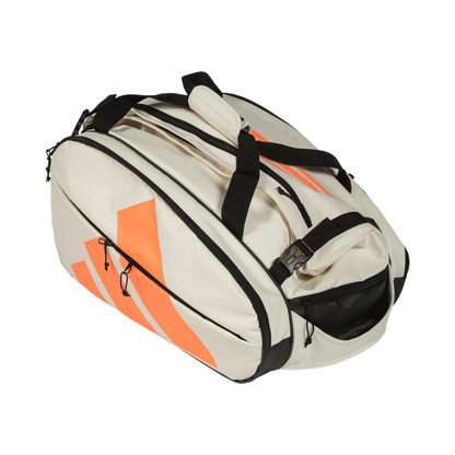 Paletero Adidas Multigame 3.5 Blanco Tiza Naranja