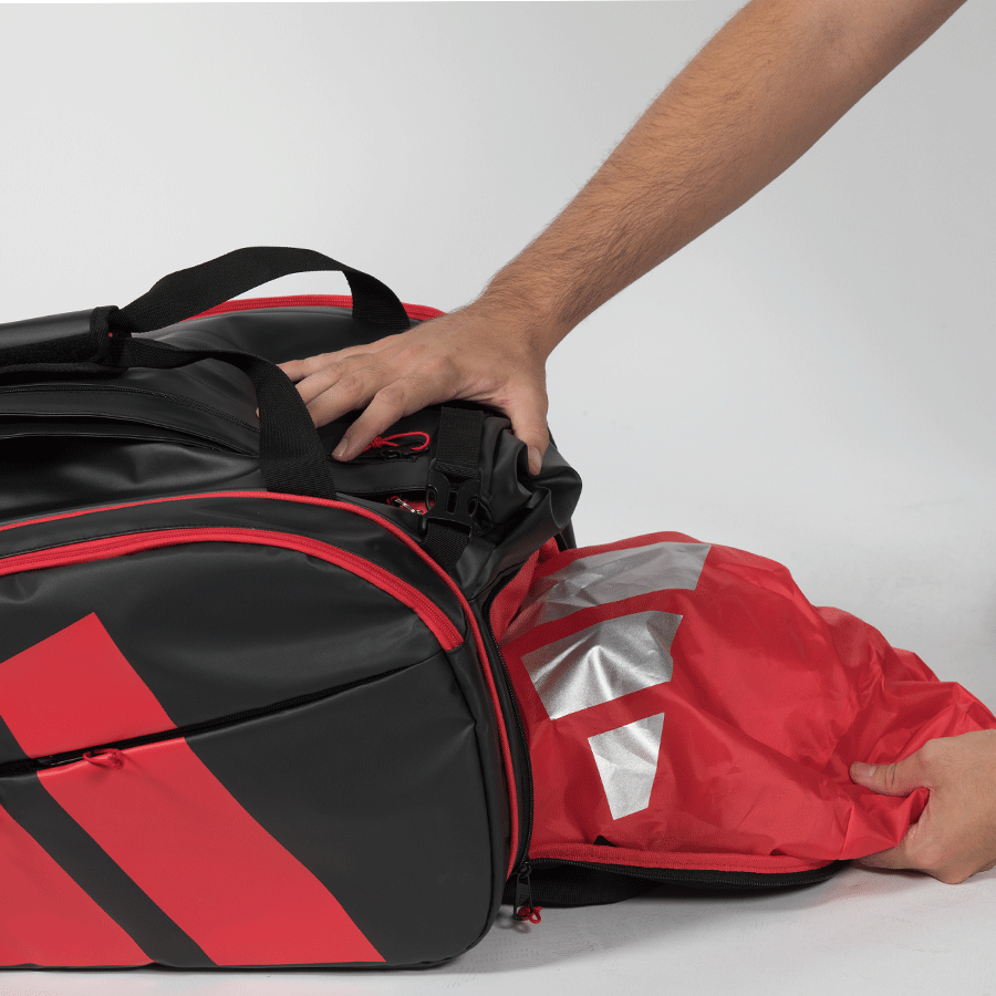 Paletero Adidas Multigame Black/Red Ale Galán 2026