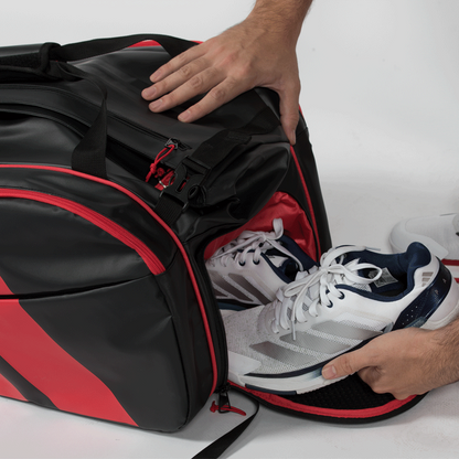 Paletero Adidas Multigame Black/Red Ale Galán 2026