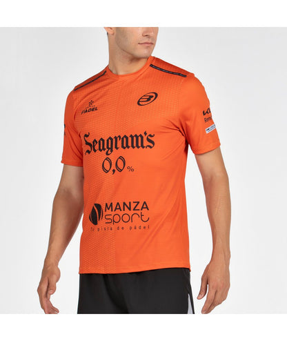 CAMISETA BULLPADEL MESIA PN ARCILLA