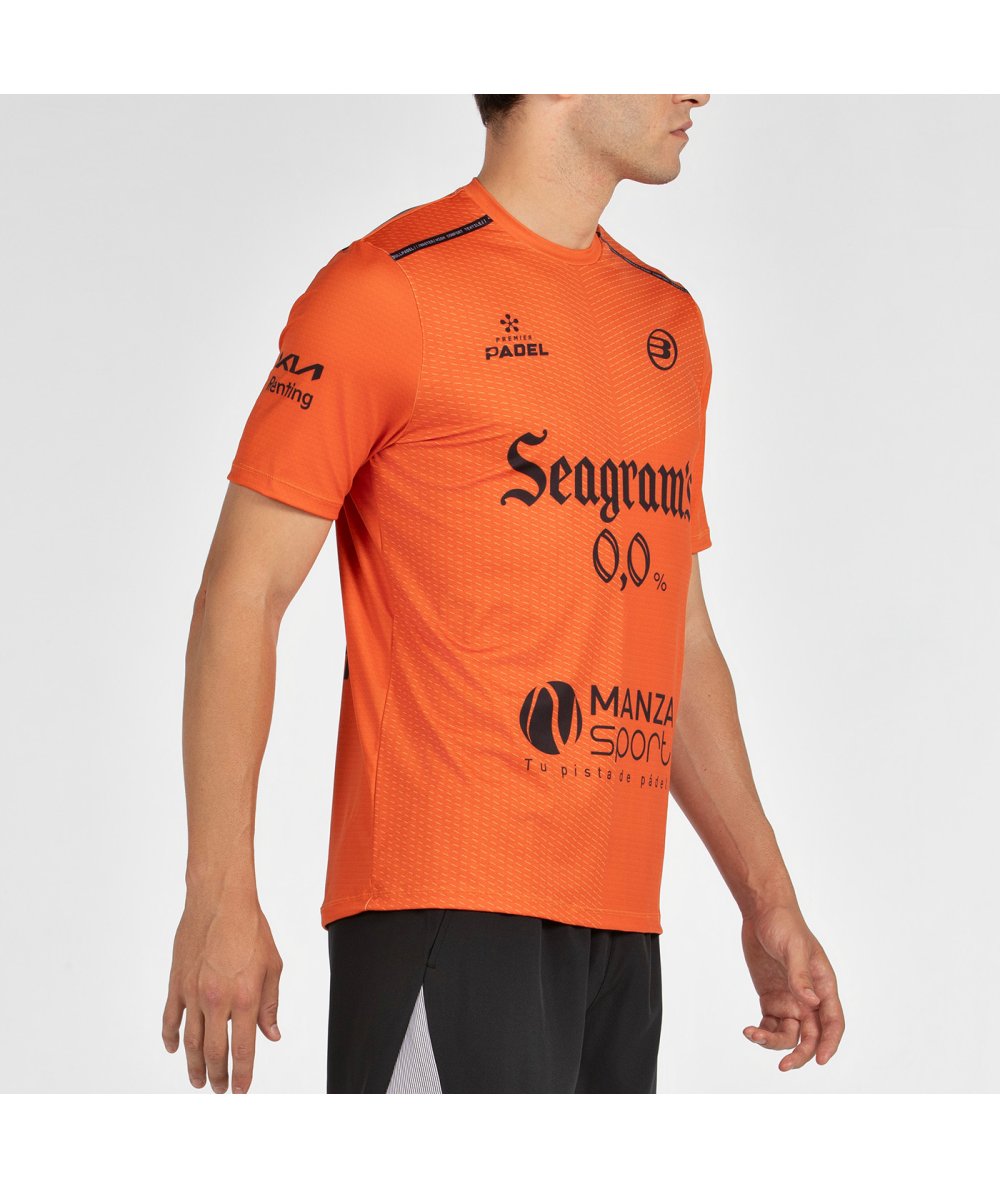 CAMISETA BULLPADEL MESIA PN ARCILLA